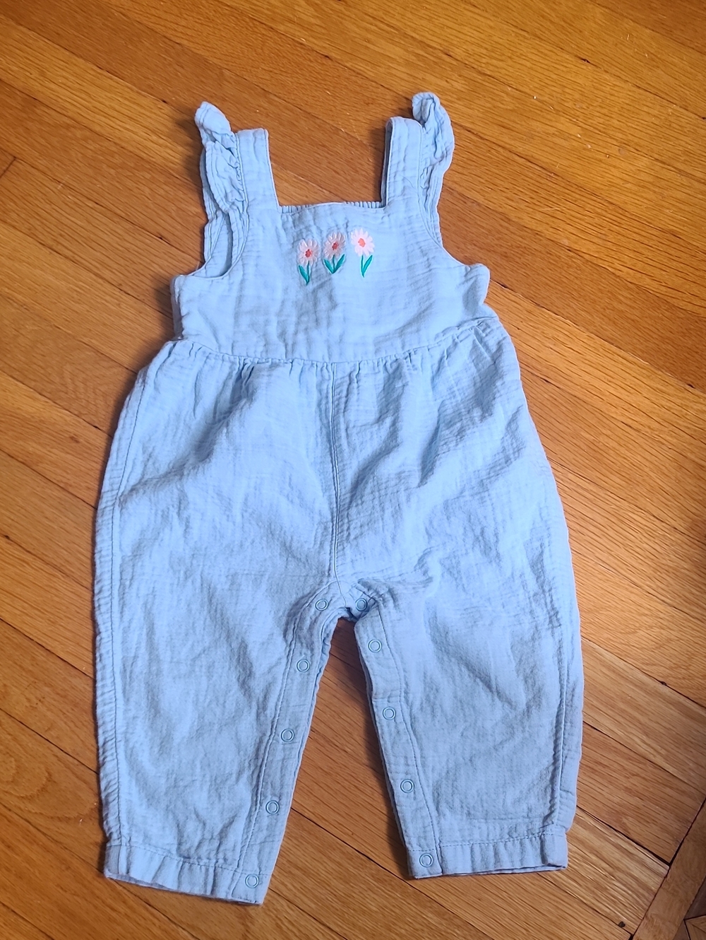 Tucker Tate Cotton Embroidered Jumpsuit